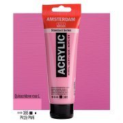 Farba akrylowa TALENS AMSTERDAM 120ml 385 - QUINACIDRONE ROSE LIGHT