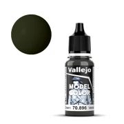 Vallejo Model Color 102 - Extra Dark Green - 896 - 18 ml