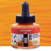 AMSTERDAM ACRYLIC INK 30 ml - AZO ORANGE