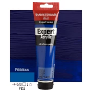 AMSTERDAM EXPERT ACRYLIC 150ml PHTHALO BLUE 570