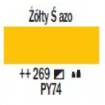 Farba akrylowa TALENS AMSTERDAM 120ml 269 - AZO YELLOW MEDIUM