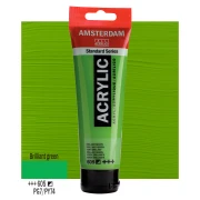 Farba akrylowa TALENS AMSTERDAM 120ml 605 - BRILLIANT GREEN