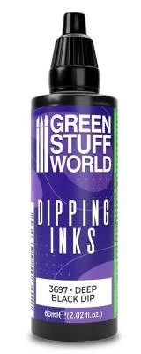 Green Stuff World Dipping Ink 60ml DEEP BLACK