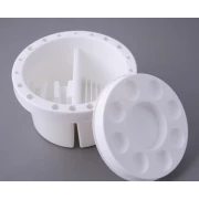 Naczynie do mycia pędzli plastikowe okrągłe