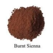 Natural Earth Paint - Oil Pigment - Burnt Sienna 80g