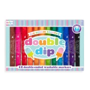 OOLY DOUBLE DIP FLAMASTRY DWUSTRONNE PACHNĄCE LODAMI