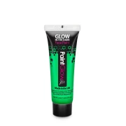 PaintGlow GLOW IN THE DARK FACE PAINT 12ml GREEN