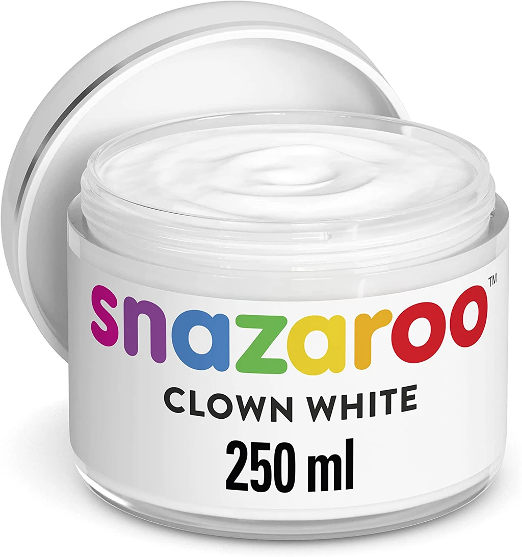SNAZAROO farba Clown White 250ml