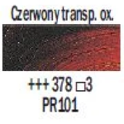 TALENS REMBRANDT 40ML 378 - TRANSPARENT OXIDE RED - farba olejna