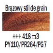 TALENS REMBRANDT 40ML 418 - STIL GRAIN BROWN - farba olejna
