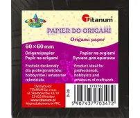 TITANUM Papier do origami 6x6 cm 100 ark. mix