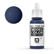 Vallejo Model Color 187 - 938-17 ml. Transparent Blue